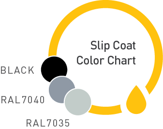 CNT Slip Coat Color Chart