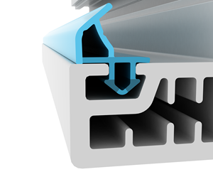PVC Tür und Fenstersystem Dichtungen