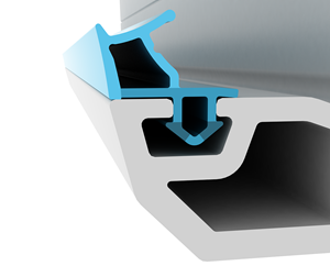 PVC Tür und Fenstersystem Dichtungen
